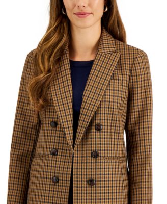 Houndstooth Boyfriend Jacket 