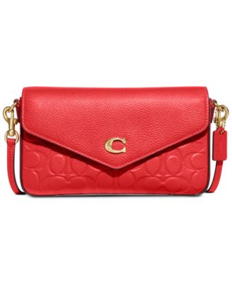COACH - Signature Leather Wyn Crossbody