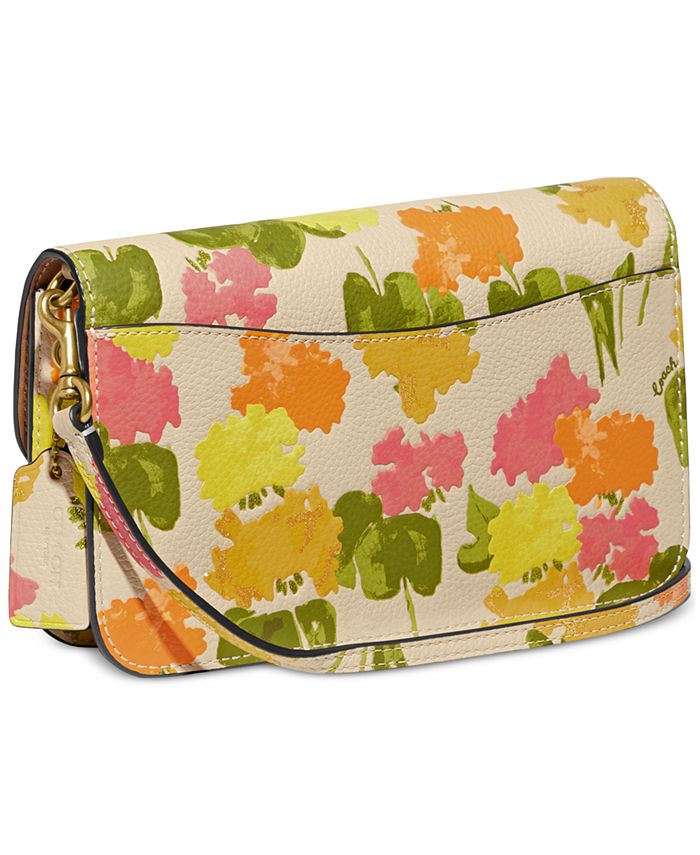 COACH Floral Printed Leather Hayden Crossbody Macy's