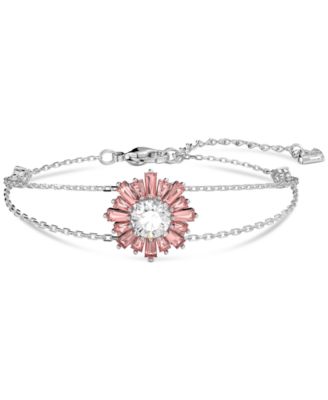 Swarovski - Silver-Tone Crystal Sunshine Bracelet