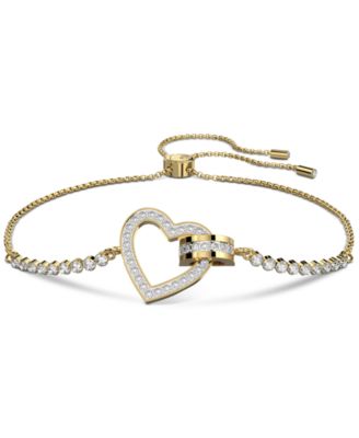 Swarovski - Gold-Tone Crystal Lovely Bracelet