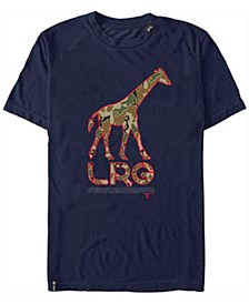Men's LRG Camo Giraffe Short Sleeve T-shirt
