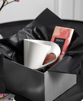 New Wave Caff&egrave; Coffee Mugs & Saucers Gift Set, Service for 2