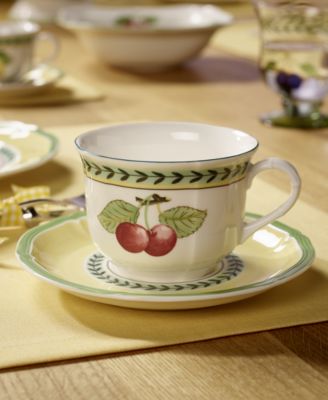 French Garden Breakfast Saucer
