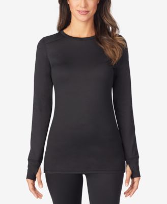 Cuddl Duds - Petite Thermawear Long Sleeve Top