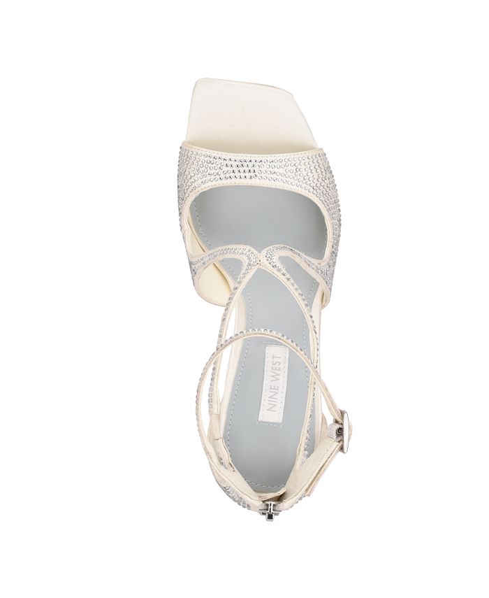 Nine West Women's Tulah Bridal Ankle Strap Sandals Macy's