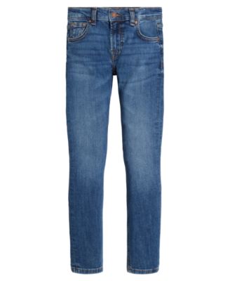 Big Boys Skinny Fit Stretch Denim 5 Pocket Jeans