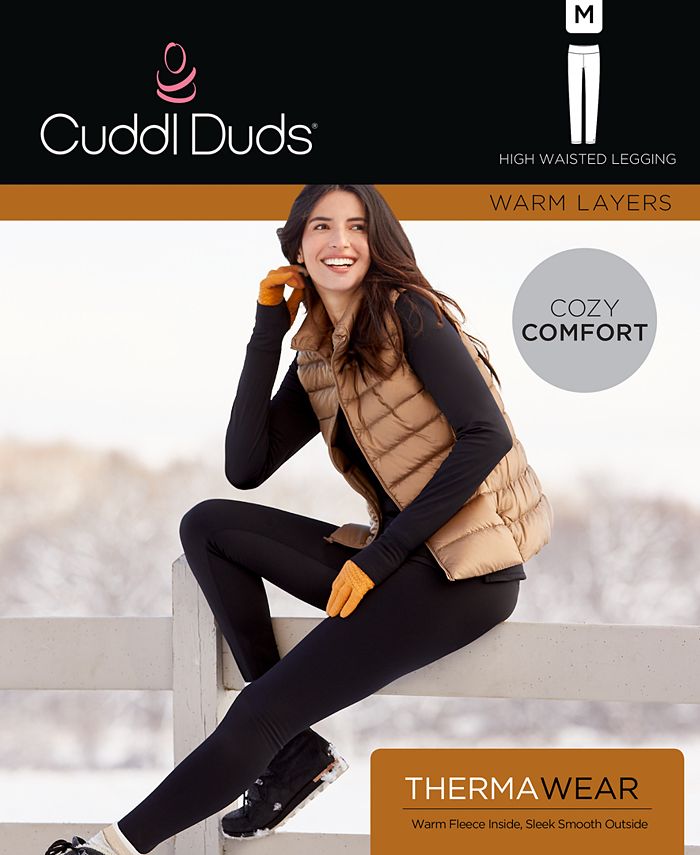 Cuddl Duds Women's Thermawear Leggings Macy's