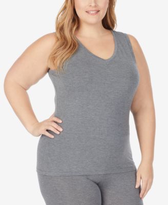 Plus Size Softwear with Stretch Reversible Tank Top