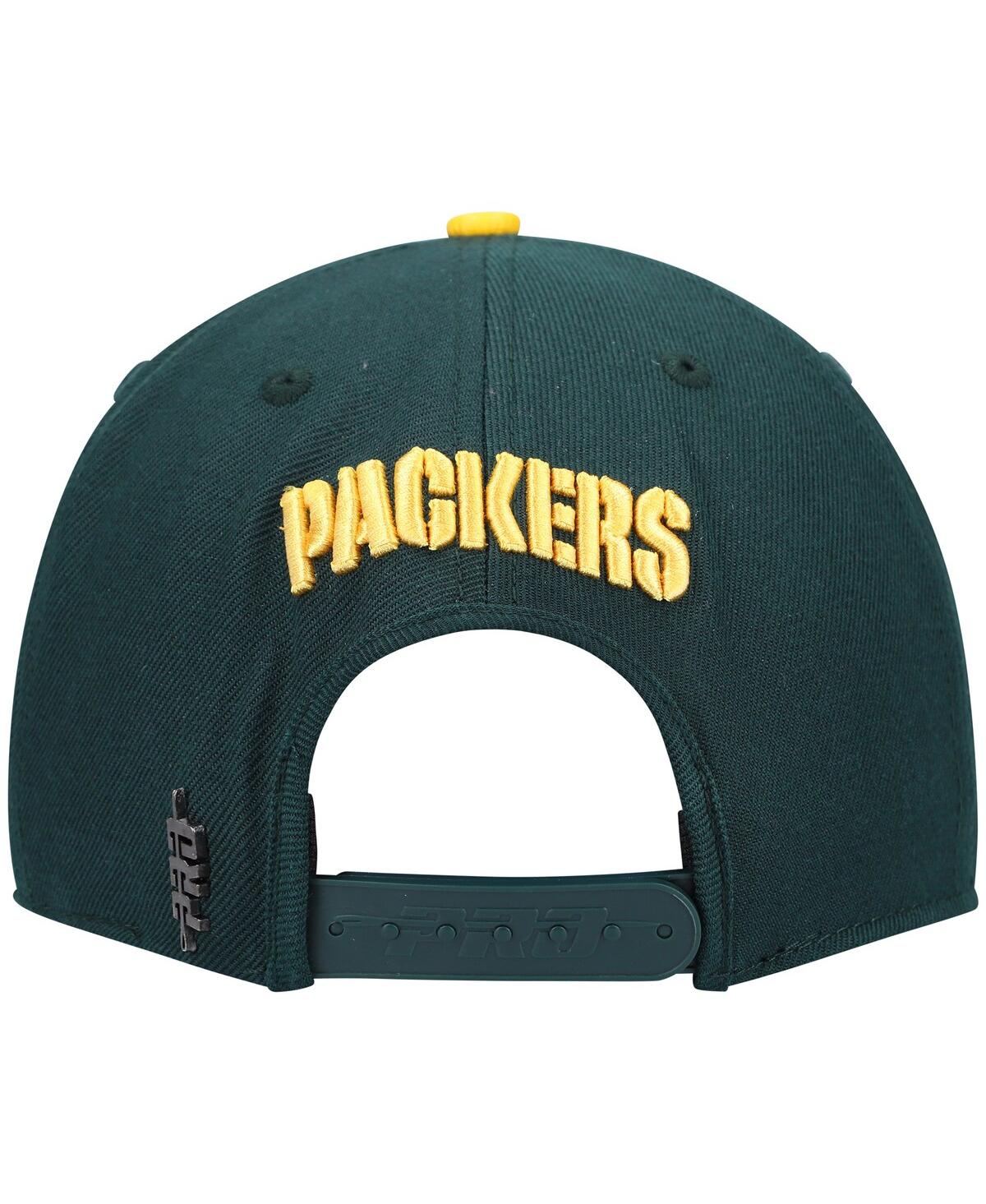 Shop Pro Standard Men's  Green, Gold Green Bay Packers 2tone Snapback Hat In Green,gold
