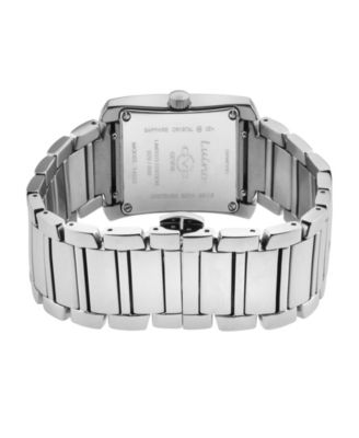 Women's Luino Swiss Quartz Silver-Tone Stainless Steel Bracelet Watch 29mm