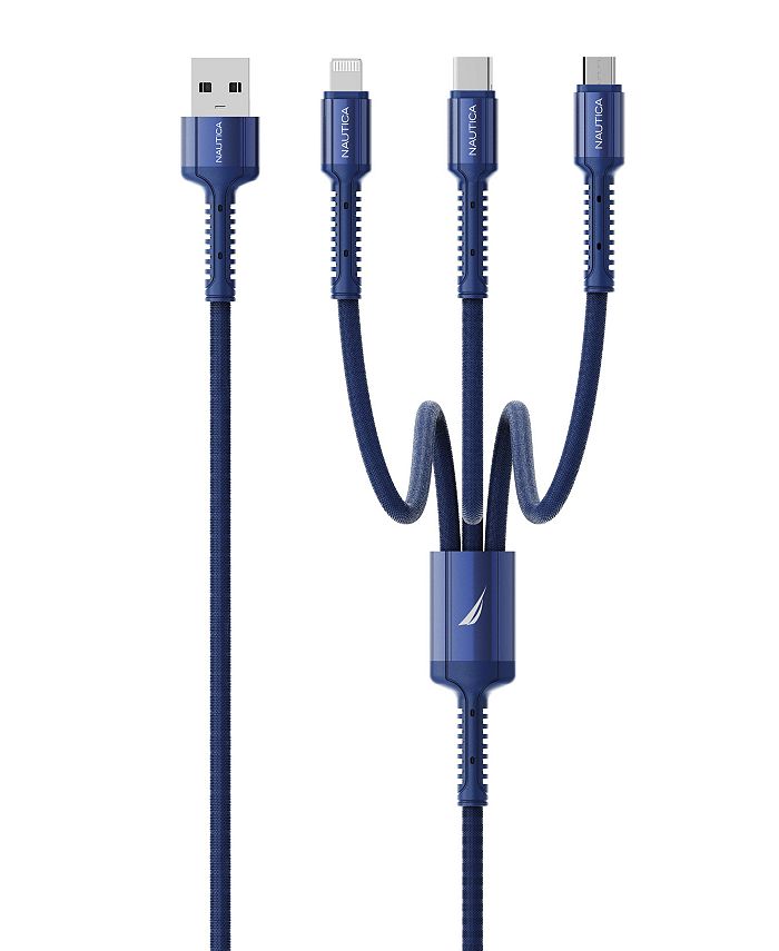 Nautica C300 3 in 1 Charging Cable, 4' Macy's