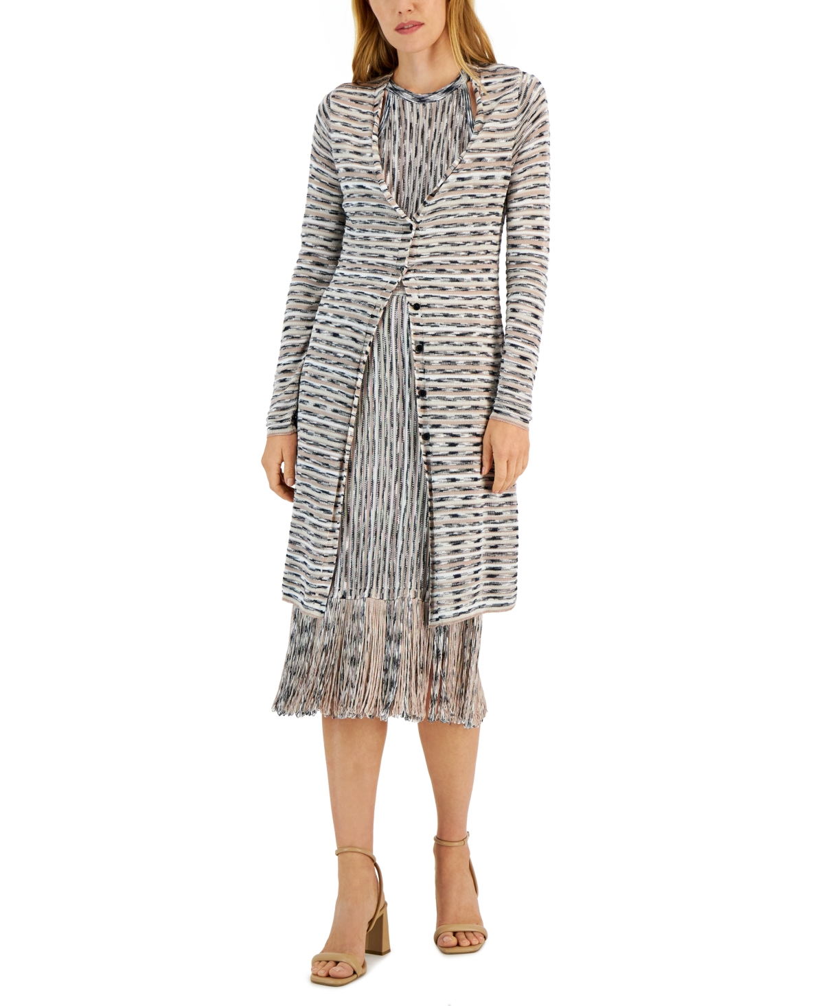 Inc International Concepts Women s Space Dyed Duster Cardigan