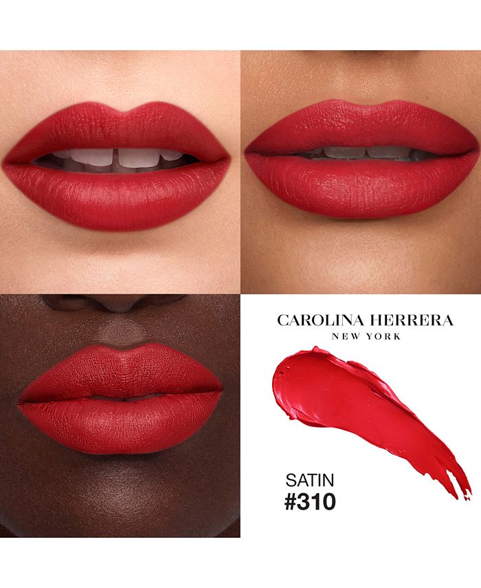 Carolina Herrera 5 Pc Fabulous Kiss Customizable Satin Lipstick Set Created For Macys Macys 