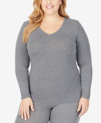 Plus size cuddl duds long underwear hotsell