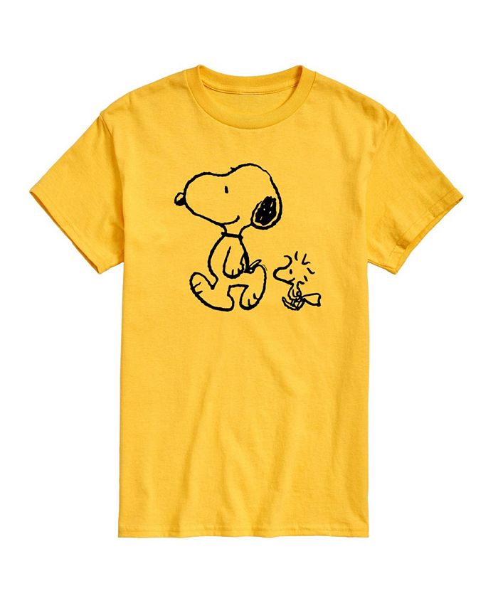 AIRWAVES Men's Peanuts Snoopy Woodstock T-shirt - Macy's