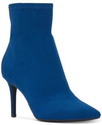 JESSICA SIMPSON Womens Chantilly Beige Padded Alliye Pointed Toe Stiletto Zip-Up Dress Booties M