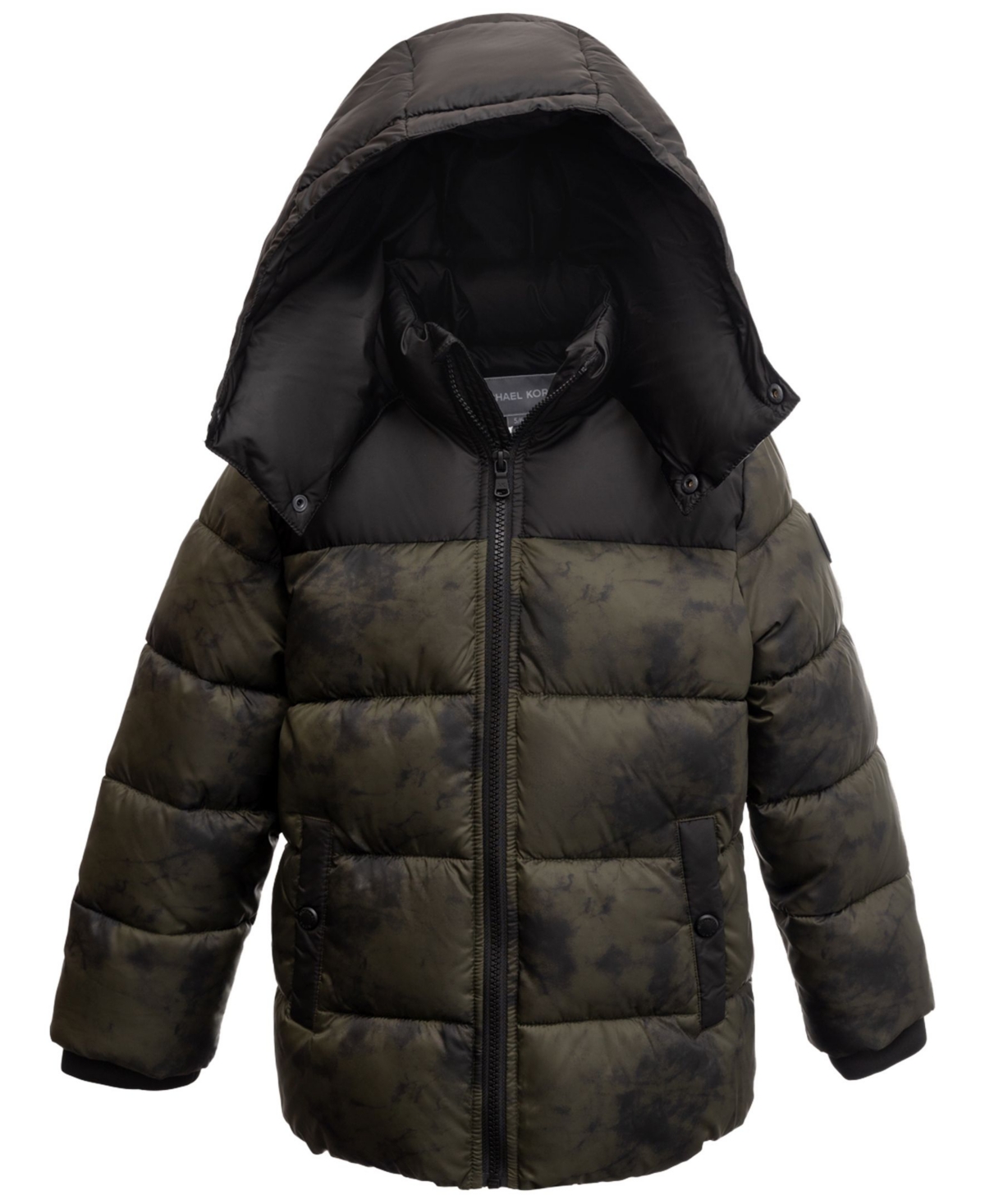 Michael Kors Kids' Toddler And Little Boys Heavy Weight Puffer Jacket In Dark Loden