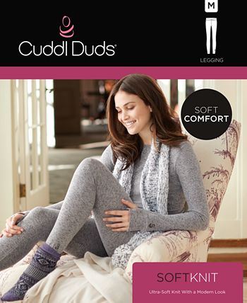 Cuddl Duds Women's Soft Knit Leggings - Macy's