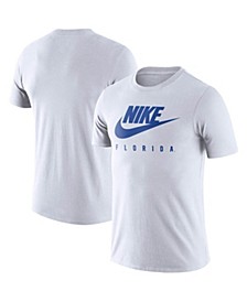 Men's White Florida Gators Essential Futura Performance T-shirt