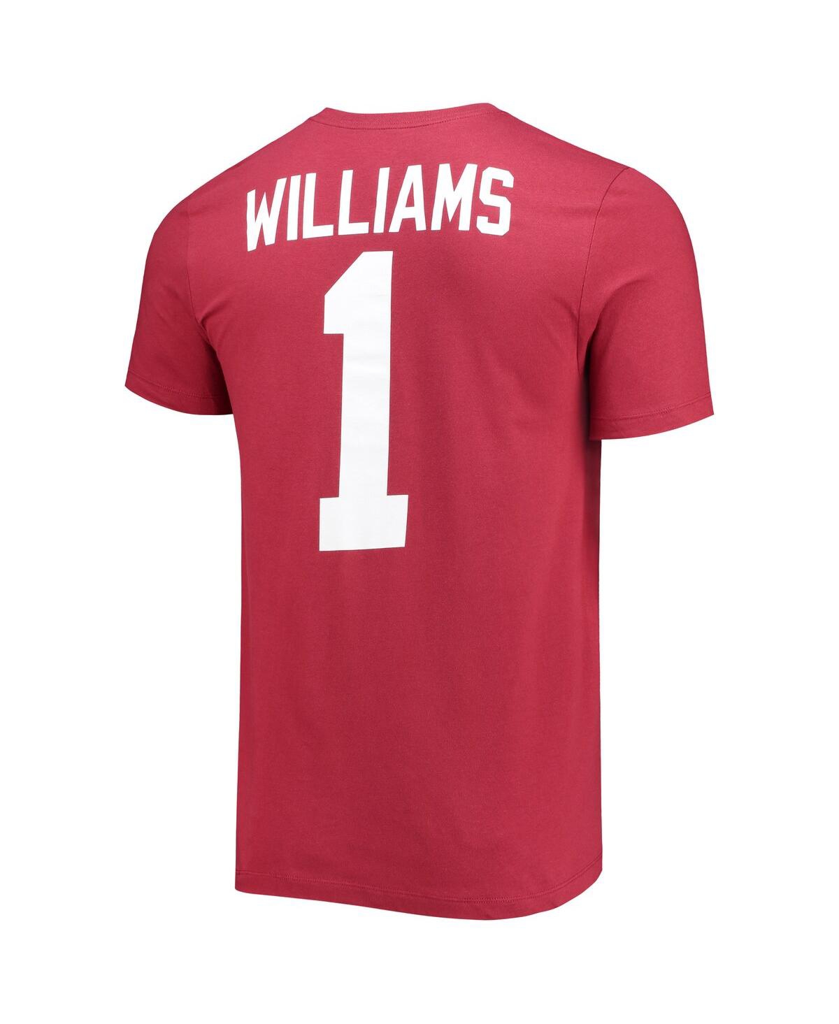 Shop Nike Men's  Jameson Williams Crimson Alabama Crimson Tide 2022 Nfl Draft Name And Number T-shirt