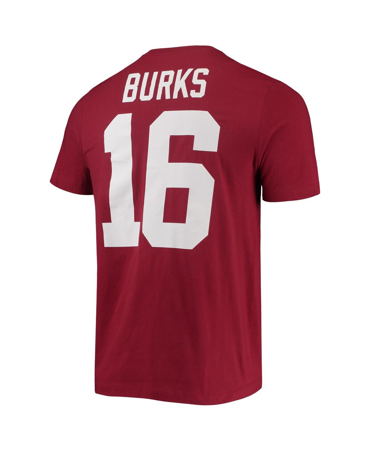 Nike Men's  Treylon Burks Cardinal Arkansas Razorbacks 2022 Nfl Draft Name And Number T-shirt In Cardinal