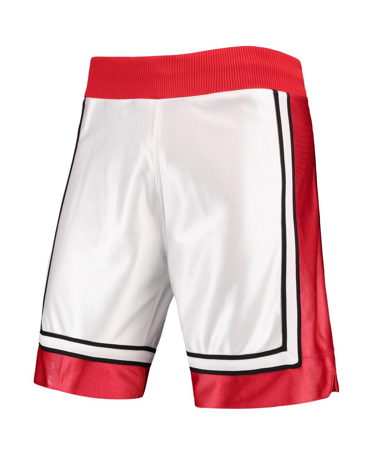 Mitchell & Ness Basketball White Unlv Rebels Authentic Throwback College Shorts In White