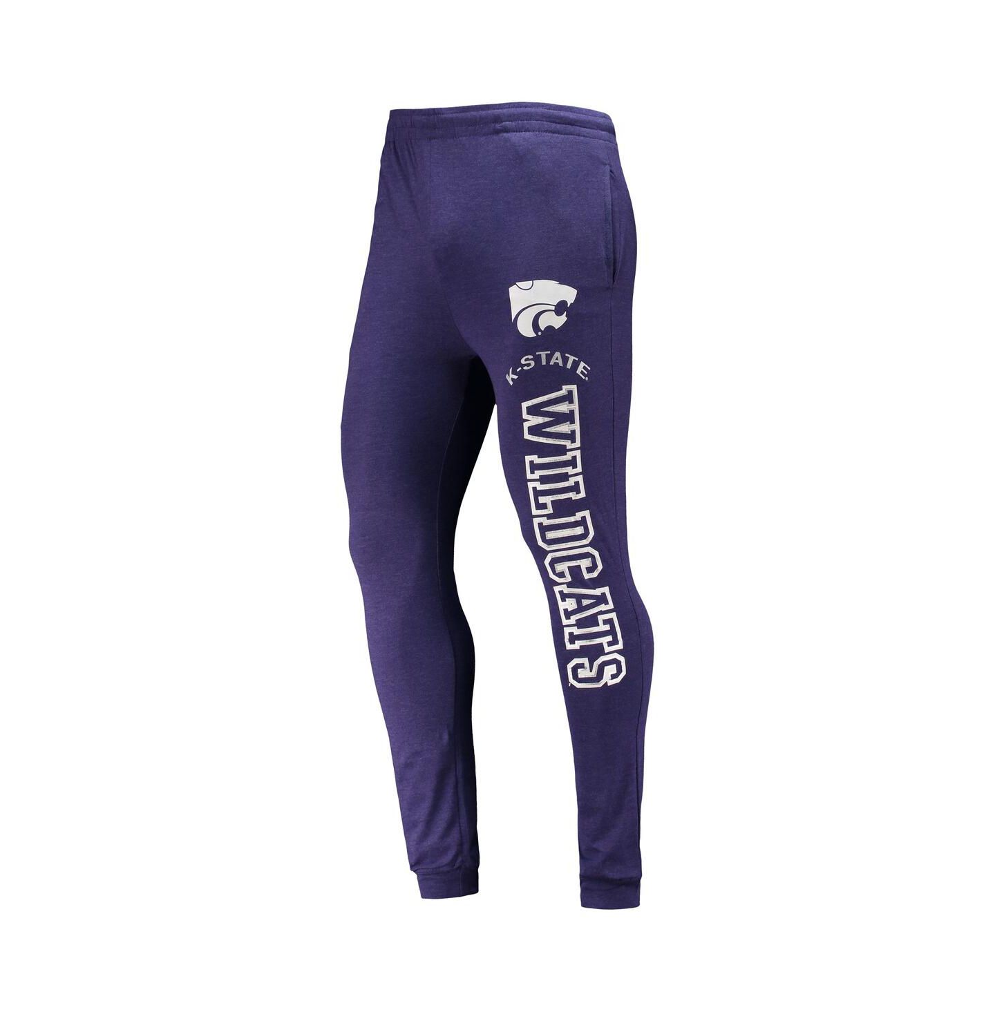 Мужской комплект Concepts Sport Kansas State Wildcats Meter, Purple/Charcoal — фото 5