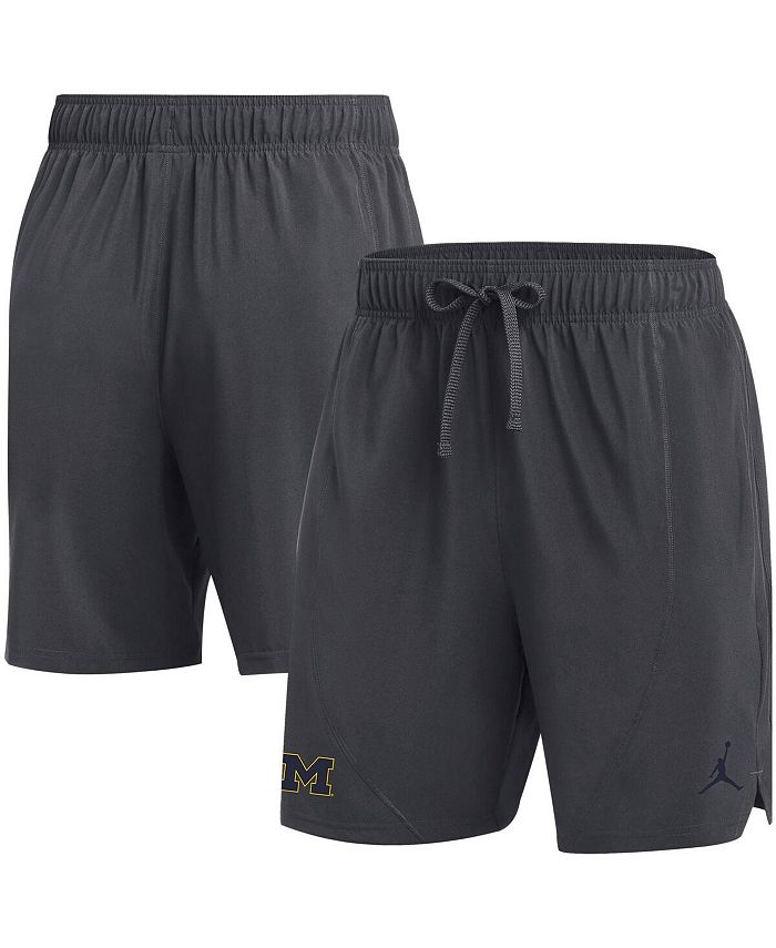 Jordan Men s Anthracite Michigan Wolverines Performance Practice