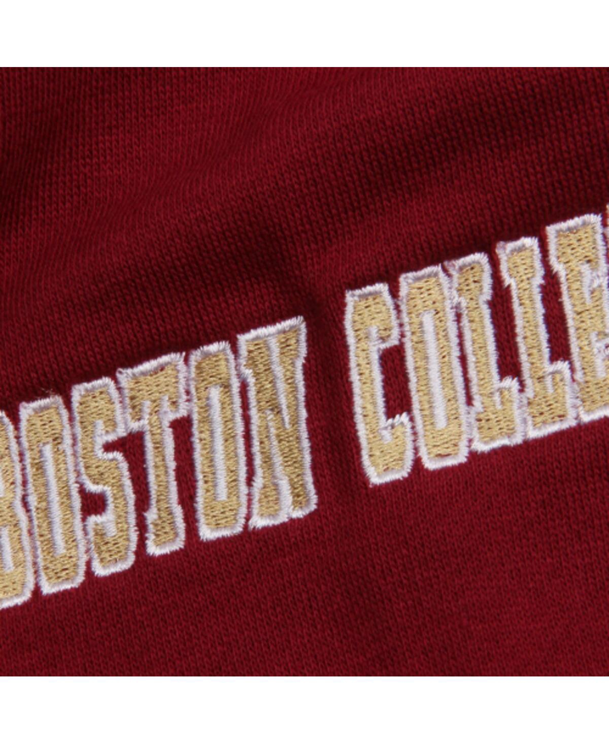 Stadium Athletic Big Boys  Maroon Boston College Eagles Big Logo Pullover Hoodie In Maroon