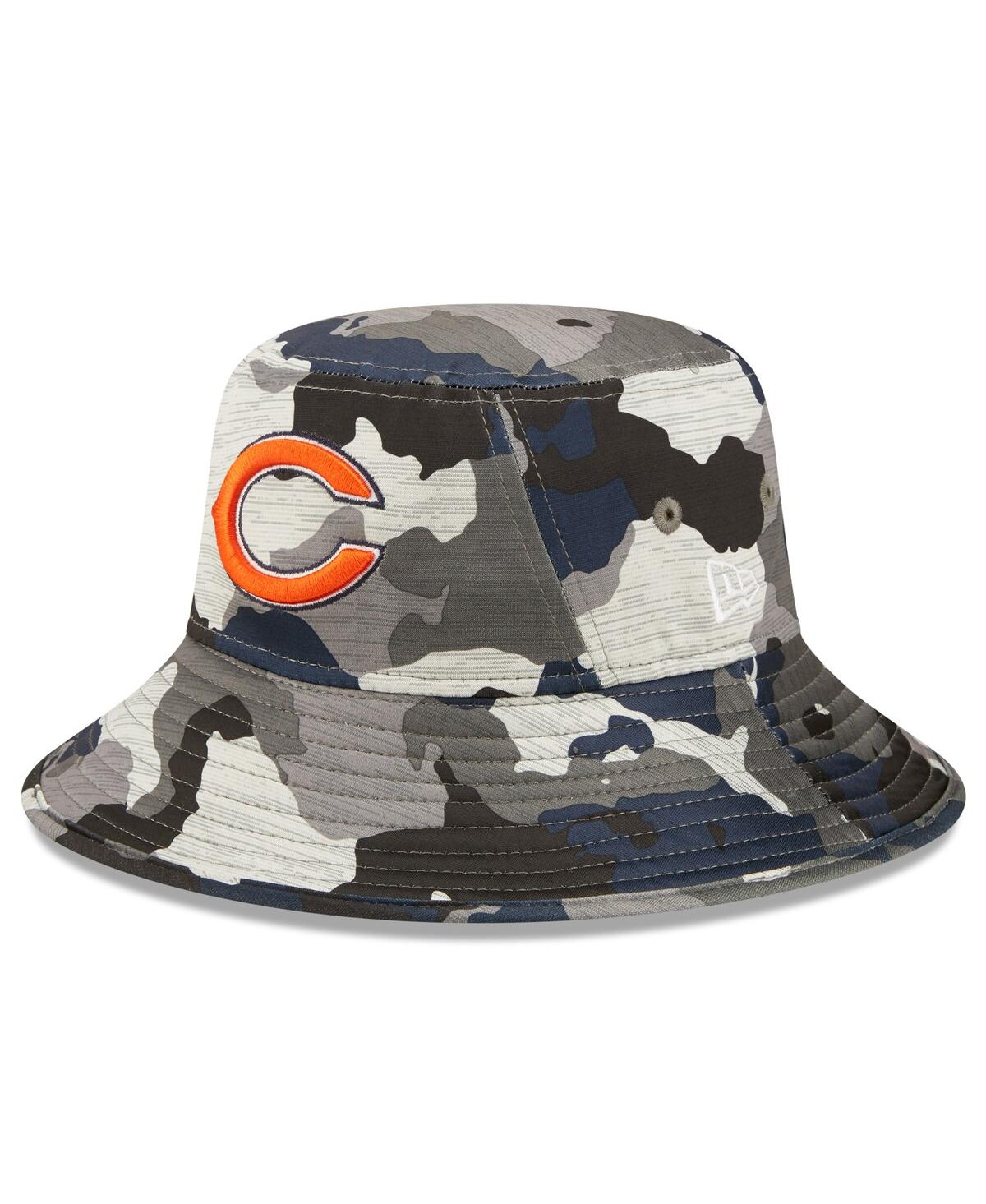 Shop New Era Men's  Camo Chicago Bears 2022 Nfl Training Camp Official Bucket Hat