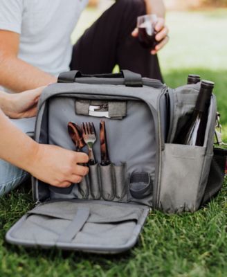 Malibu 16 Piece Frontier Edition Picnic Basket Cooler Set