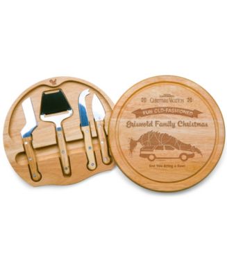 Christmas Vacation Circo 5 Piece Cheese Cutting Board Tools Set - Macy's