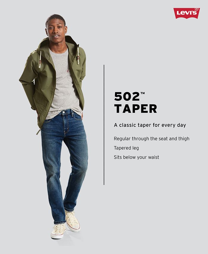 Levi's Men's 502™ Taper Jeans - Macy's
