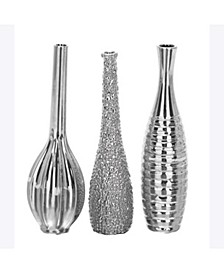Ceramic Glam 2 Piece Vase Set