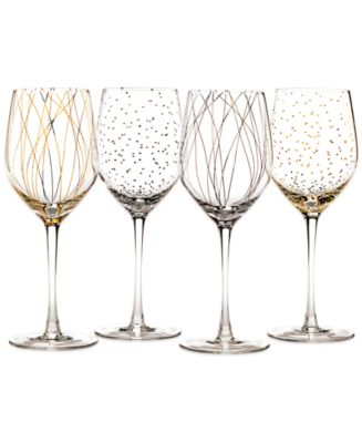 Mikasa Party 18 oz. Stemless Wine Glasses, Set of 4