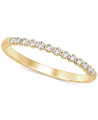 Diamond Band (1/4 ct. t.w.) in 14k White or Yellow Gold