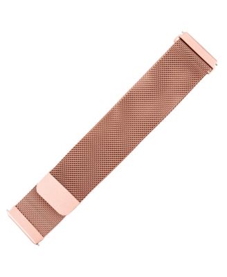 Rose Gold-Tone Stainless Steel Mesh Band designed for Fitbit Charge 2