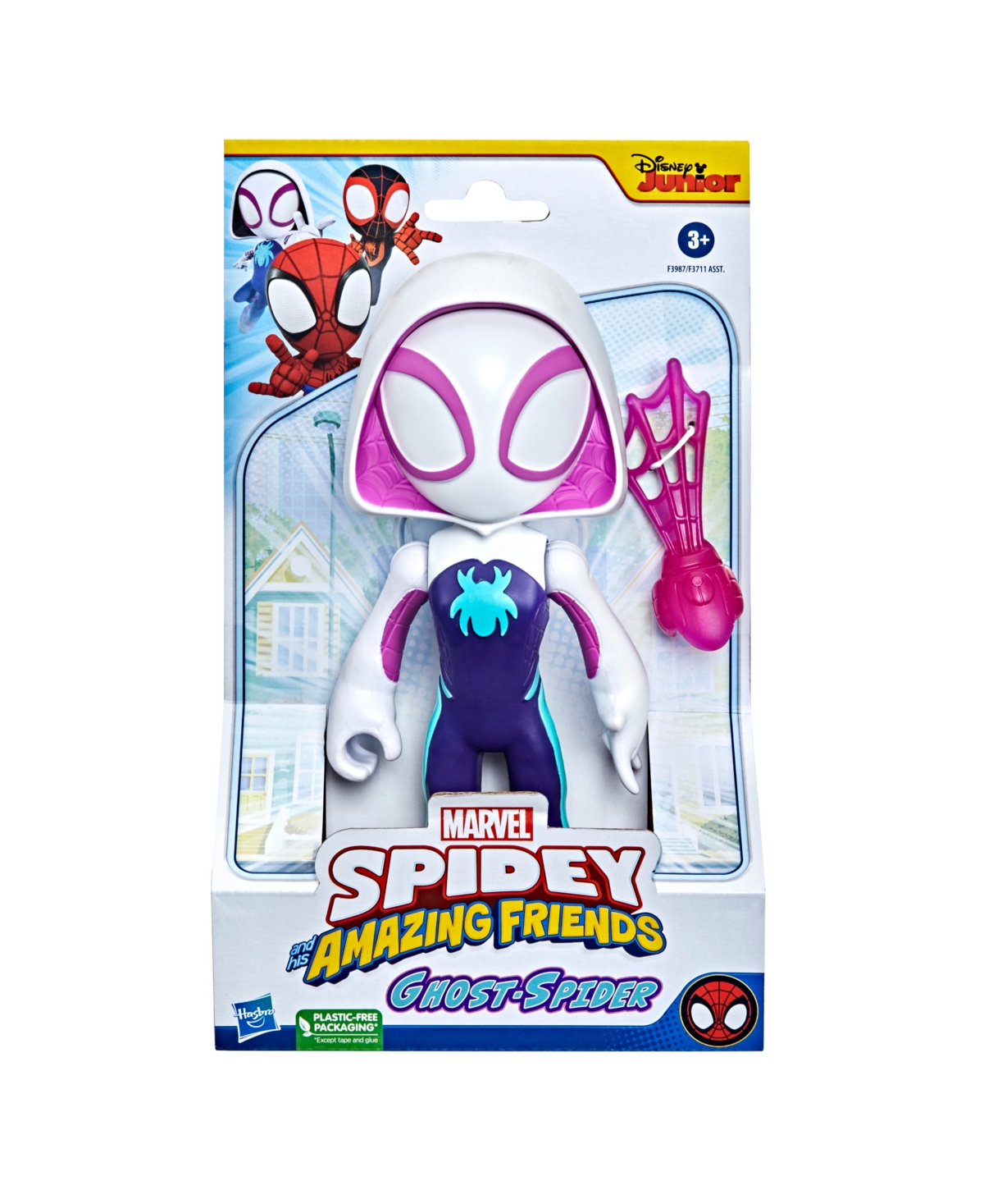 Spidey And His Amazing Friends Supersized Ghost-spider Action Figure In No Color