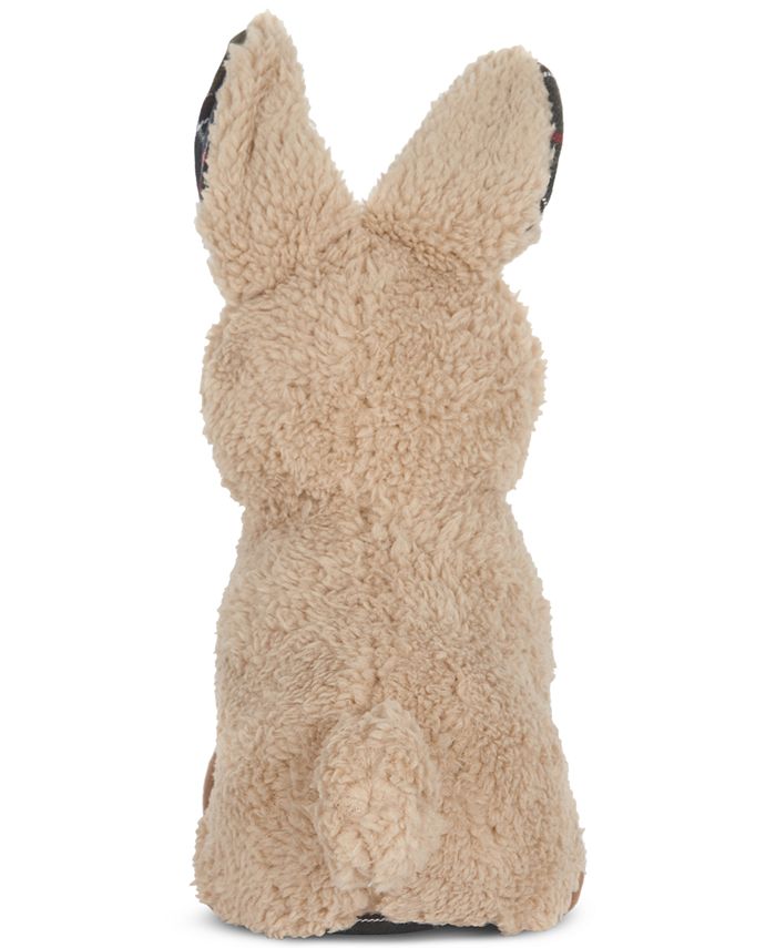 Barbour Stuffed Plaid Logo Squeaker Rabbit Dog Toy - Macy's