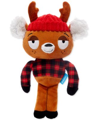 BarkBox - The Deer Hunter Plush Squeaker Dog Toy