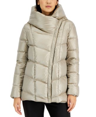 DONNA KARAN SIGNATURE SHEEPSKIN COAT ファー | hectordufau.com.br