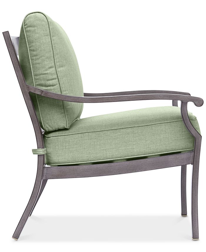 Agio Tara Aluminum Outdoor Club Chair, Created for Macy's Macy's