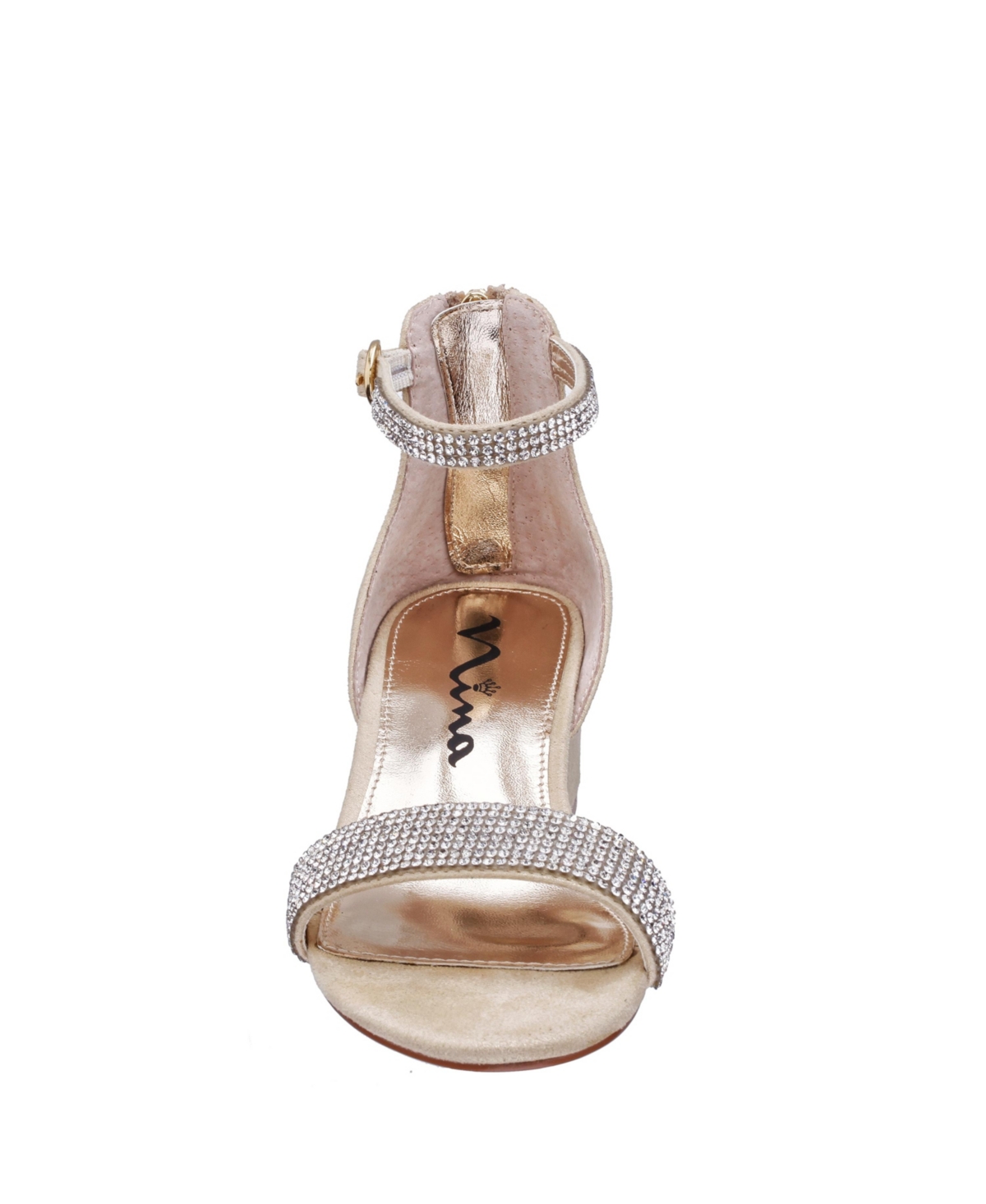 Nina Little Girls Ankle Strap Dress Sandals