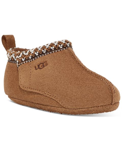 Тапочки UGG® Tasman Slippers для малышей, цвет: Каштановый