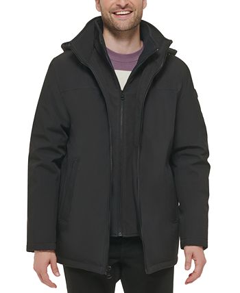 Calvin Klein Men's Infinite Stretch Jacket With Polar Fleece Lined Bib & Reviews - Coats & Jackets - - Macy's