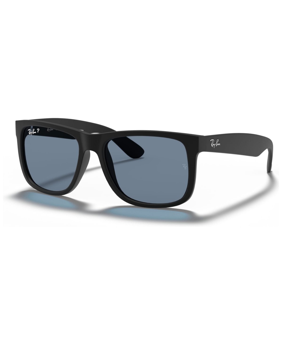 Ray Ban Unisex Polarized Low Bridge Fit Sunglasses, Justin Classic In Black
