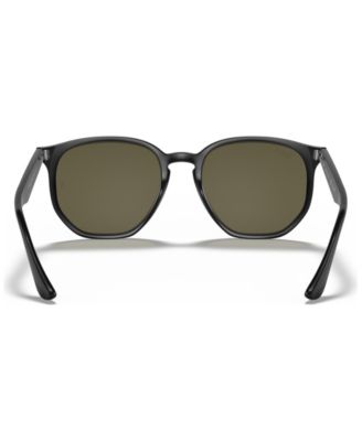 Unisex Polarized Low Bridge Fit Sunglasses, RB4306F 54