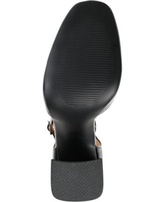 Women's Hesster Block Heel Ankle Strap Pumps