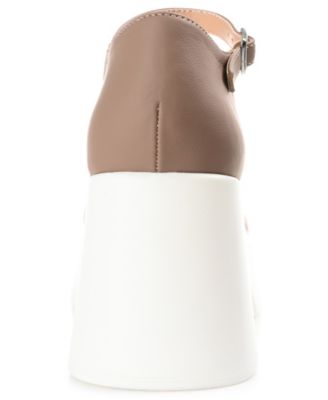 Women's Lizza Platform Block Heel Pumps